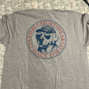 Columbia Heather Gray Men's Tee